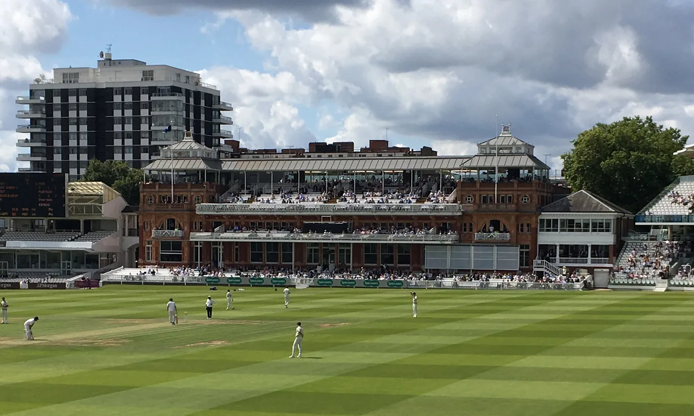 The Pavilion at Lord's, where the first Barclays Knight-Stokes Cup finals were played on the Main Ground. This photo was taken at an earlier match.