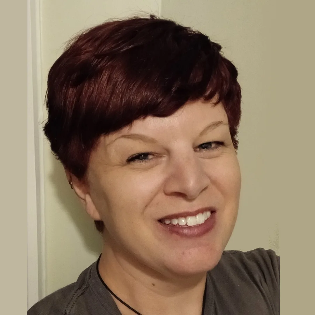 Emma Wardall, founder and managing director of the Essex Witch Museum, smiling, head and shoulders